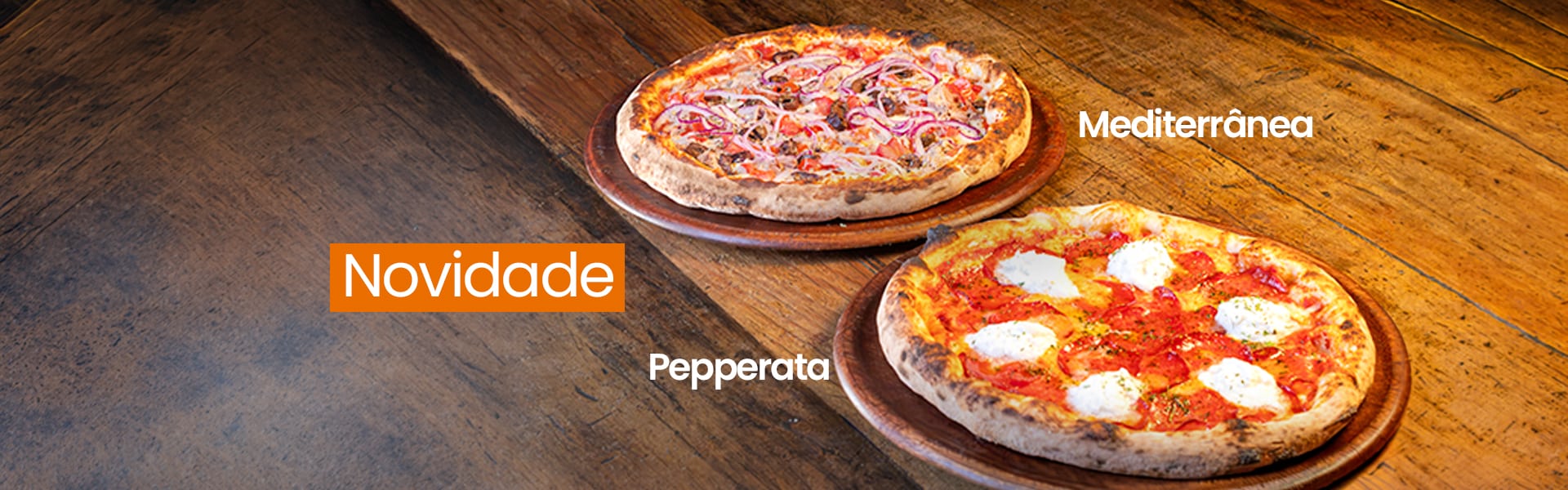 novas pizzas